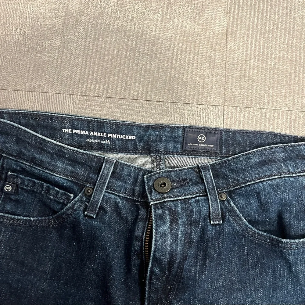 Adriano Goldschmeid Women's Dark Blue Ankle Skinny Jeans Size‎ 6 Regular
